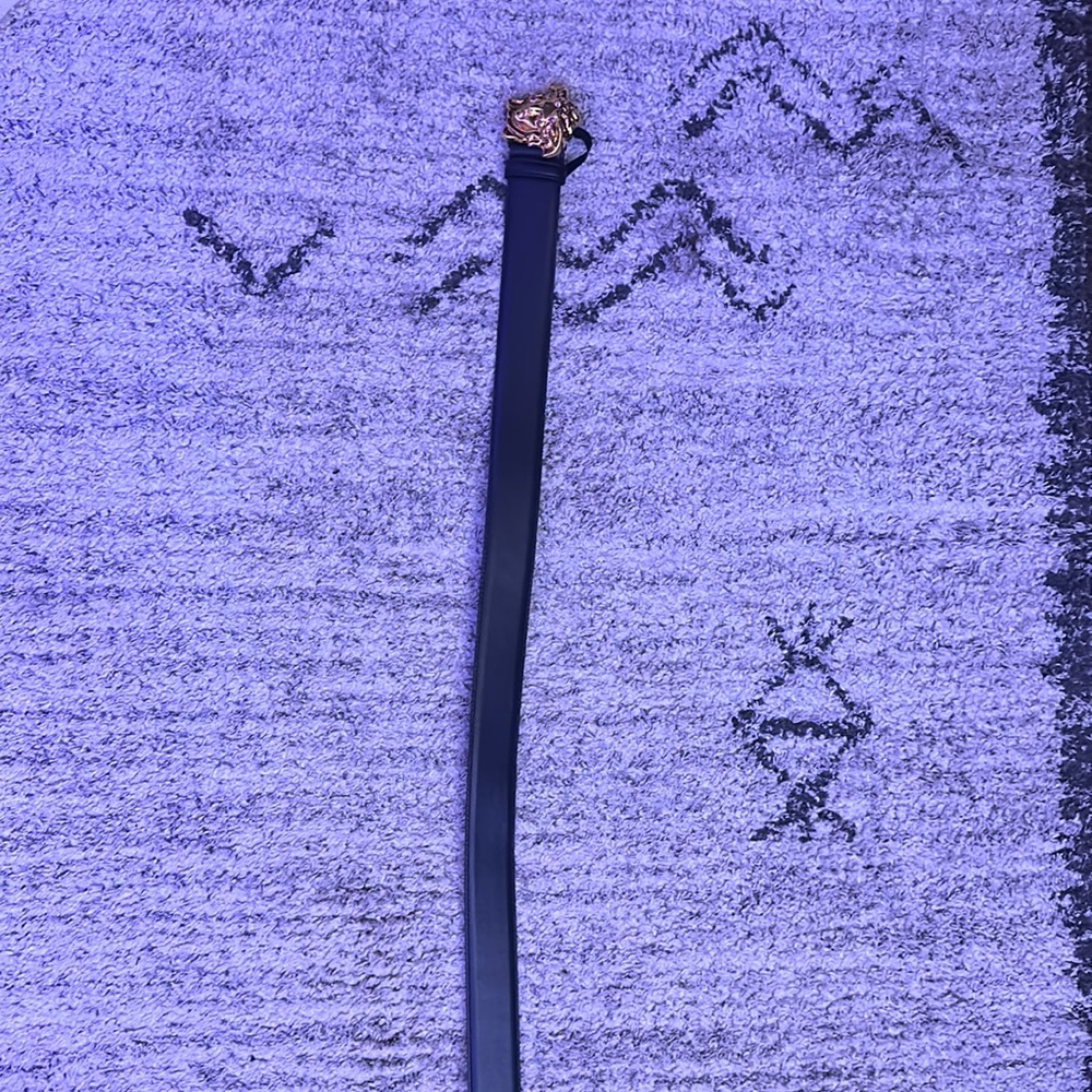 Versace Belt 100/40 (36 waist) Black with Gold